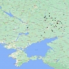 coenonympha arcania map dk2024